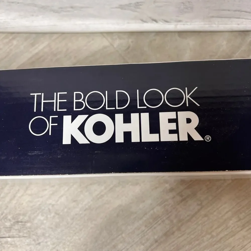 Kohler Rill 18 inch Matte Black Wall Towel Bar R28008-BL Lasting Finish